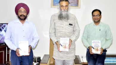 Book on “Research and Publication Ethics” released by Punjabi University VC