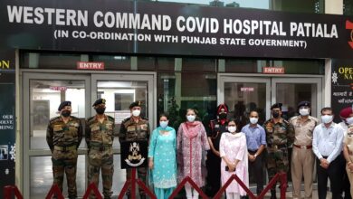 Rajindra hospital got shot in the arm; Western Command launched 100 bedded Covid Care facility