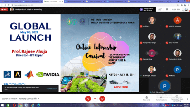 The first of its kind IIT Ropar iHUB – AWADH launched online internship carnival