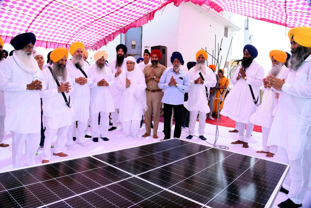 Sri Darbar Sahib to light up with solar power; sewa by USA’s United Sikh Mission-SGPC