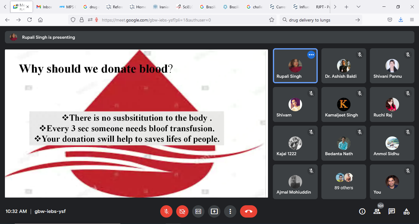 National level poster making competition marks World Blood Donor Day celebration at MRSPTU