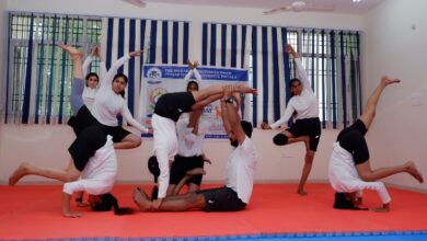 Sports University observed International Yoga Day; Yoga carnival will continue-VC