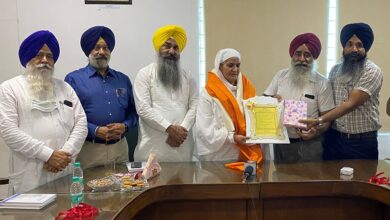 SGPC President released the book 'Sri Guru Tegh Bahadur Ji’ at World University