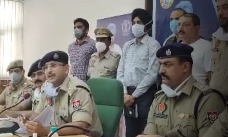 Patiala police busted illicit liquor manufacturing unit