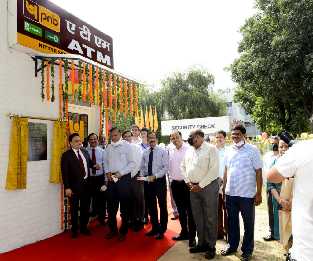 PNB ATM installed at NITTTR Chandigarh