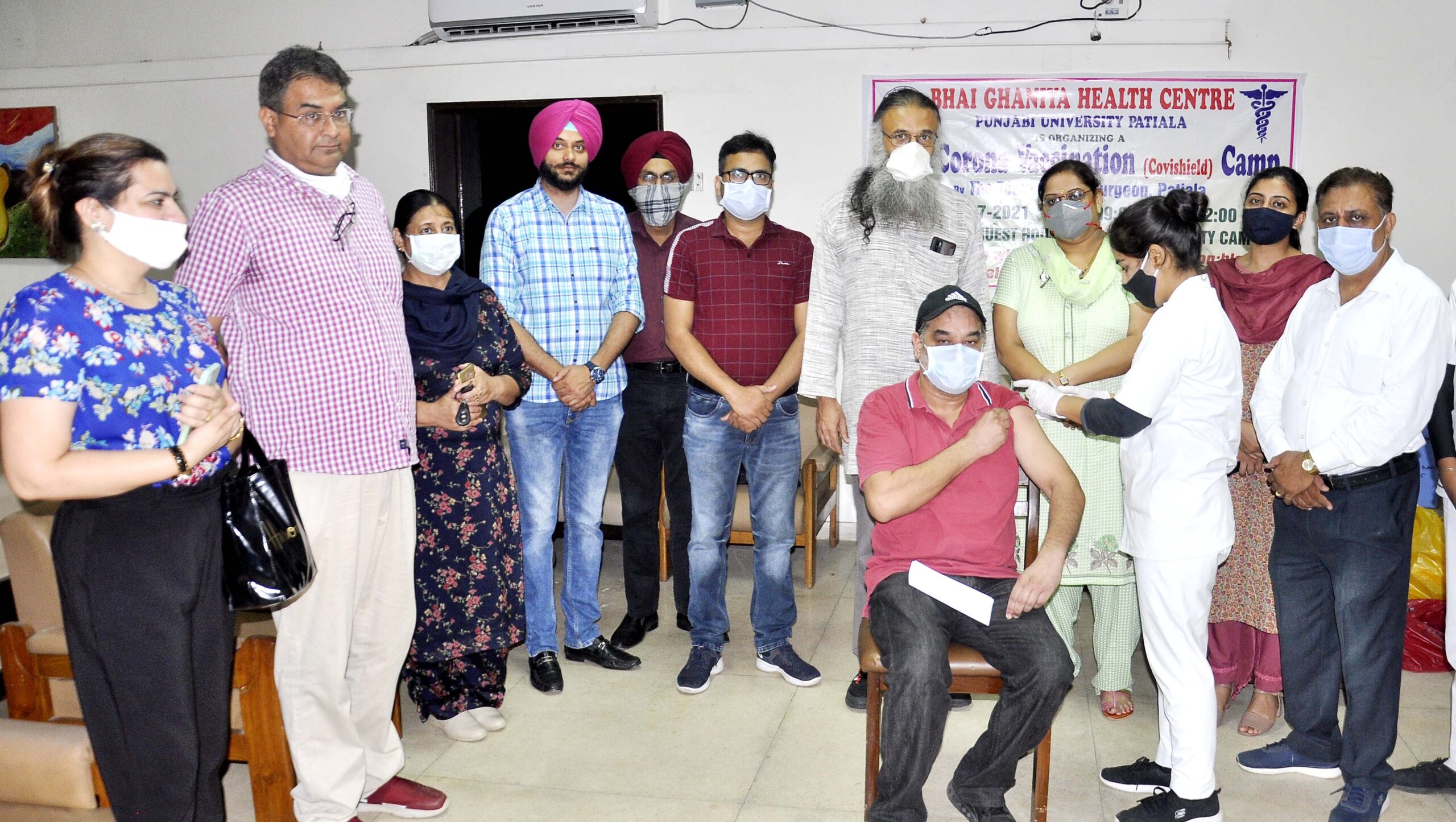 Hope to build vaccinated Punjabi University campus; organised 4th vaccination camp-VC