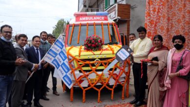 Ambulance donated to New Lifeline Hospital, Zirakpur under CSR
