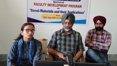 One Week national level online FDP on “Novel Materials and their Applications” begins at MRSPTU