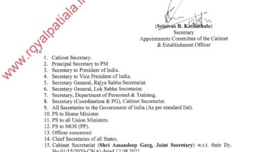 Senior IAS Ajay Kumar Bhalla gets one year extension