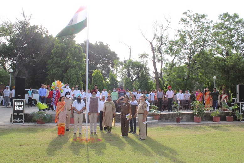 MRSPTU celebrates 75th Independence Day with enthusiasm and patriotic fervour