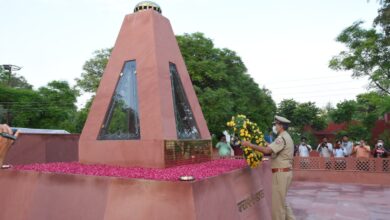 Martyrs’ Memorial in Barnala; DGP Punjab honours families of Martyrs’