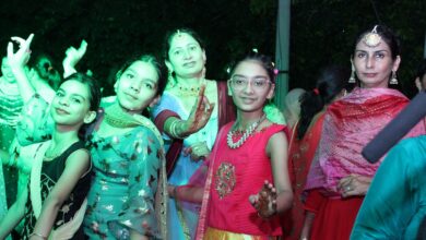 Model Town BDA Enclave Phase 4-5 Cultural Club celebrated Teej with zeal and enthusiasm