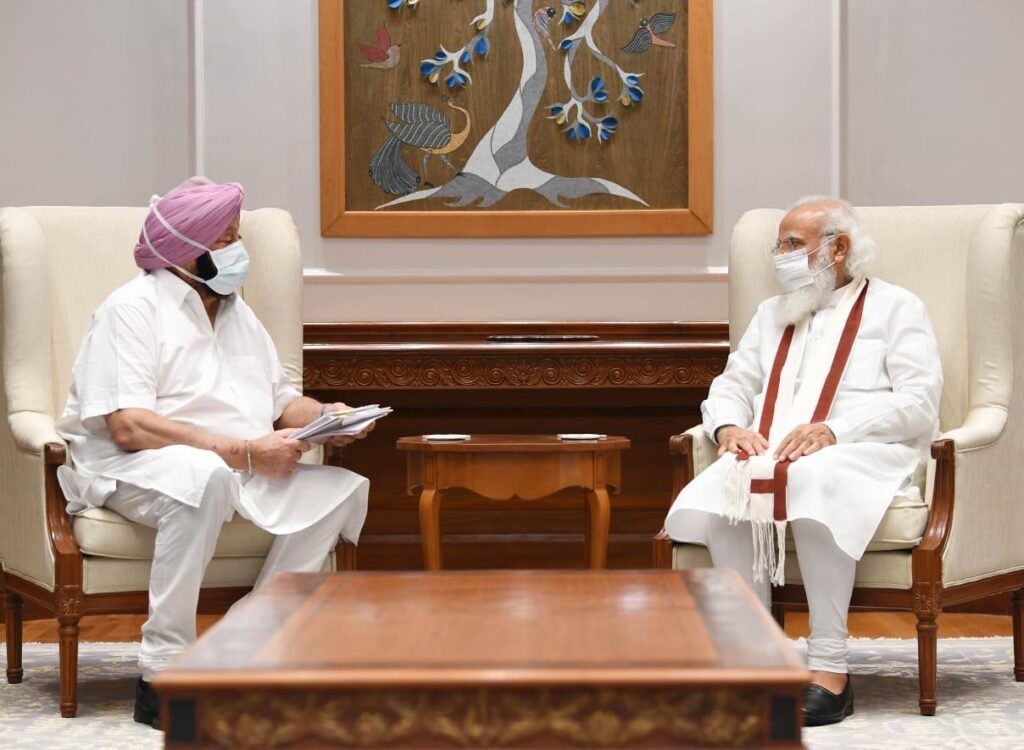 CM meets PM; seeks repeal of farm laws & inclusion of farmers in free legal aid category
