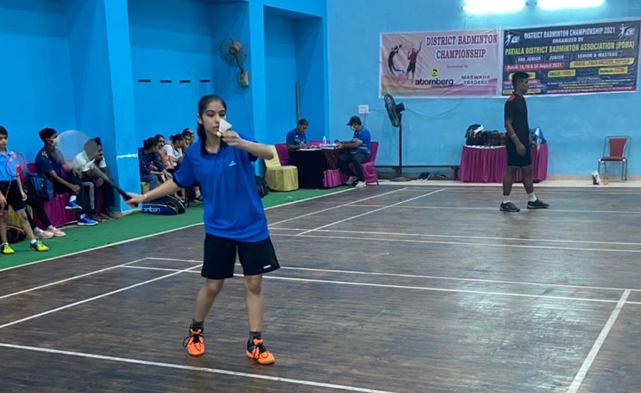 Rusham proved golden girl of Eklavya warriors’ badminton academy 