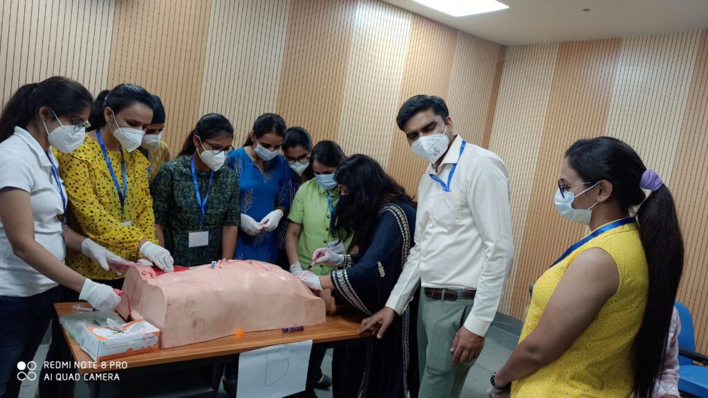 AIIMS Bathinda conducted CME and workshop on "Venous Access" by Department of Anesthesiology