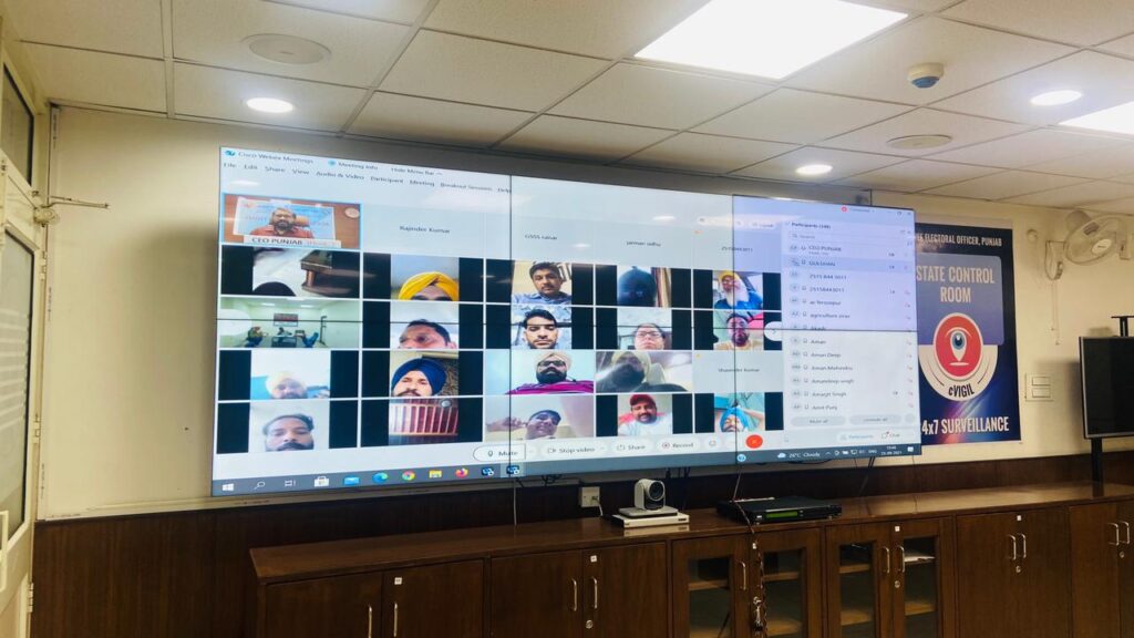 CEO Punjab holds virtual meeting with Booth Level Officers