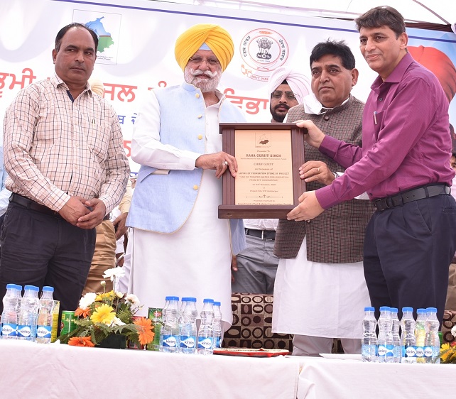 Water conservation-farmers to get treated water for irrigation: Rana Gurjeet Singh