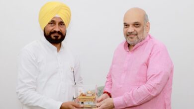 Channi met Amit Shah at his residence