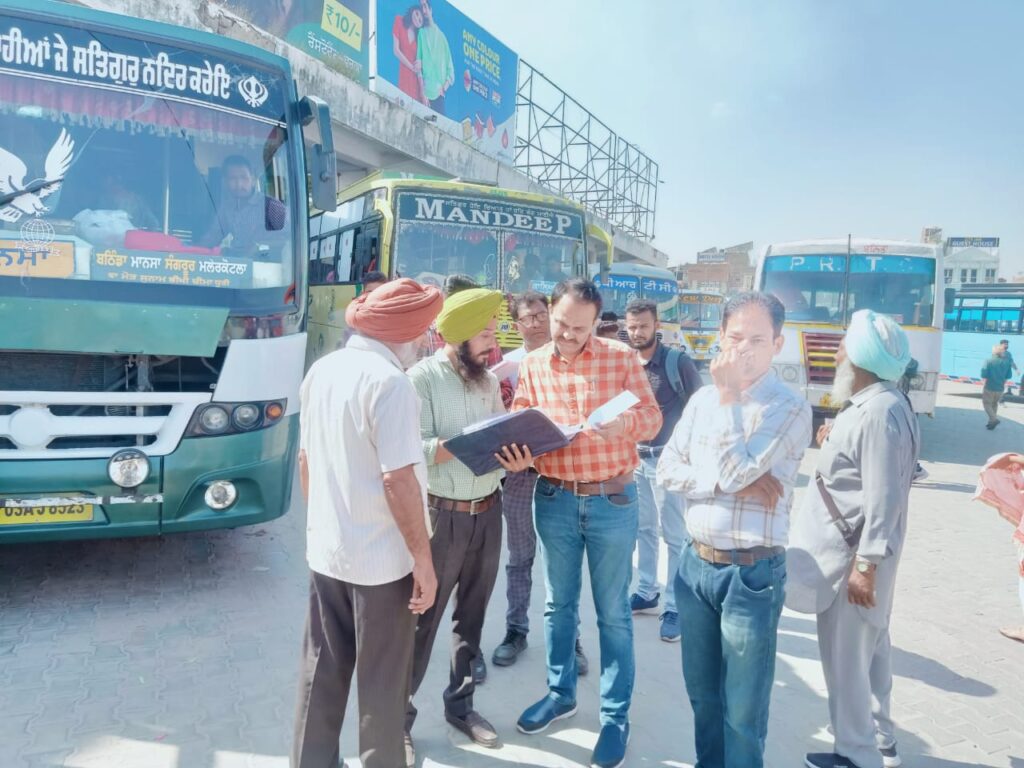 Illegal buses; govt authorized GMs to check; PRTC Bathinda GM removed 4 buses from routes