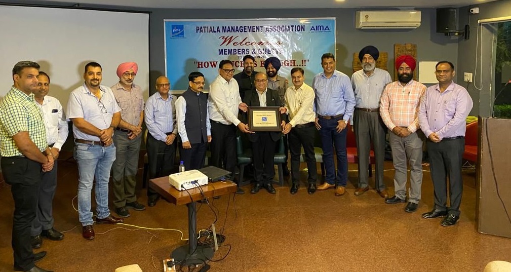 Patiala Management Association organized a session on “How Much is enough”