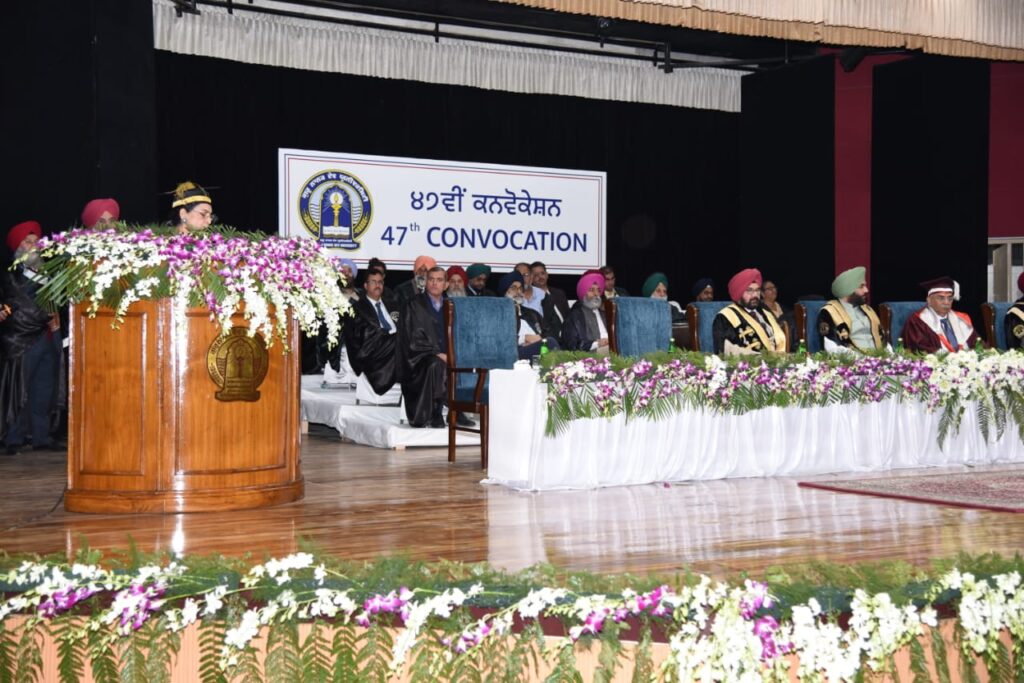 Gala Day at GNDU- renowned cardiologist, graphic artists honoured at 47th Convocation