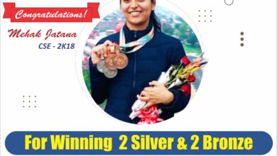 Mahek Jatana of MRSPTU brings laurels- won medals in National Shooting Championship