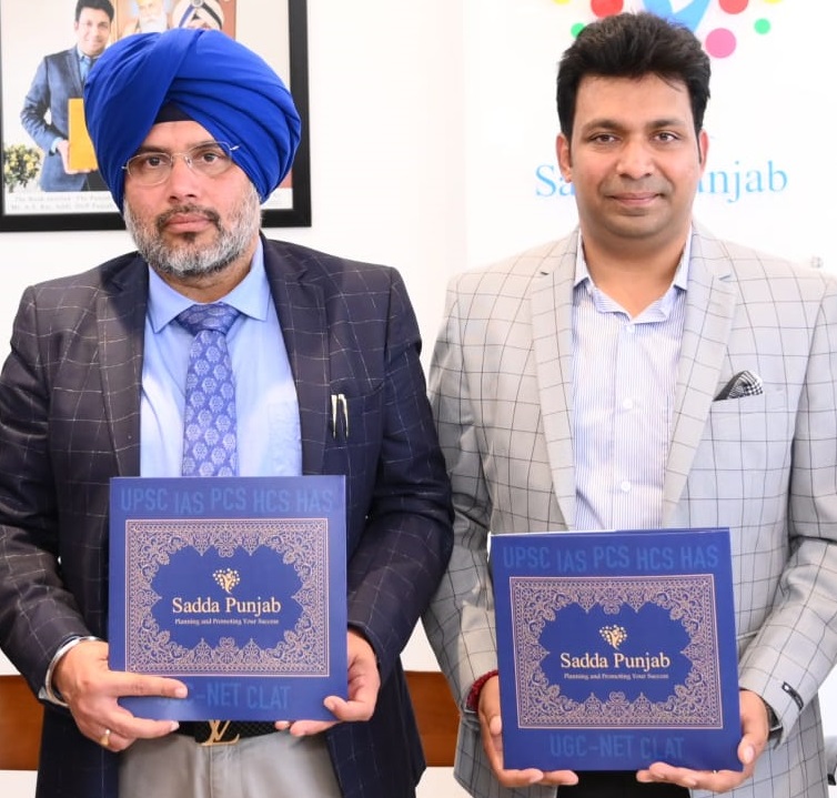 ADGP AS Rai inaugurates Coaching Institution of Sadda Punjab’s author Munish Jindal