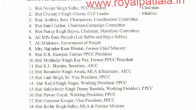 Fear of shifting of Capt loyalist MLAs; PPCC adjusted them in Pradesh election committee
