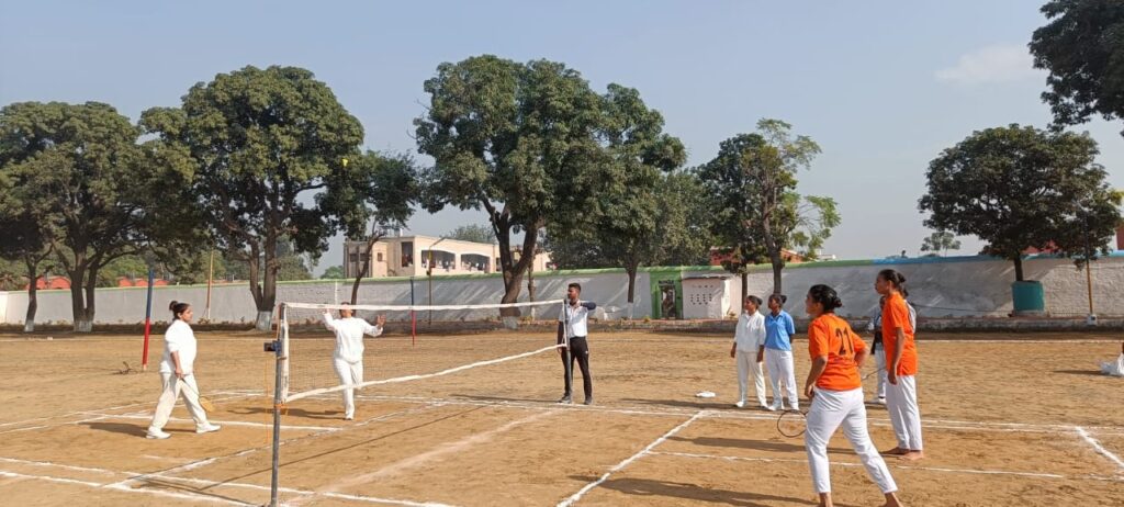 Prisoners showing their sportsmanship in 'Prison Olympics-2021' at Central Jail Patiala