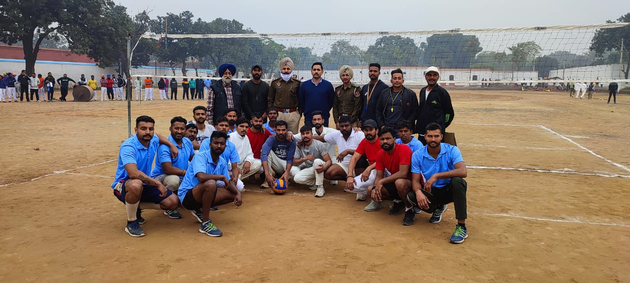 Prisoners showing their sportsmanship in 'Prison Olympics-2021' at Central Jail Patiala