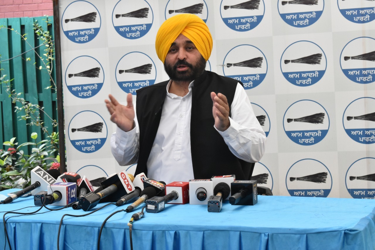 Sensational revelations made by Bhagwant Mann about BJP ahead of assembly elections