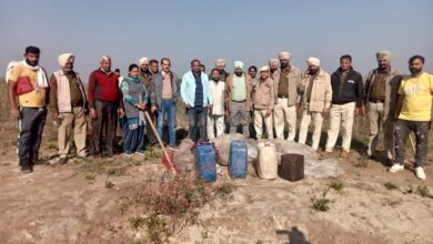 Excise raid leads to recovery of huge illicit liquor in Punjab