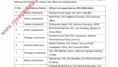 Senior IAS of Punjab appointed as Central Prabhari officer under AD programme