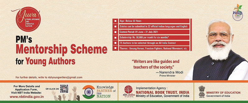 3 Punjabi young authors amongst 75 selected under the PM- YUVA Mentorship Scheme