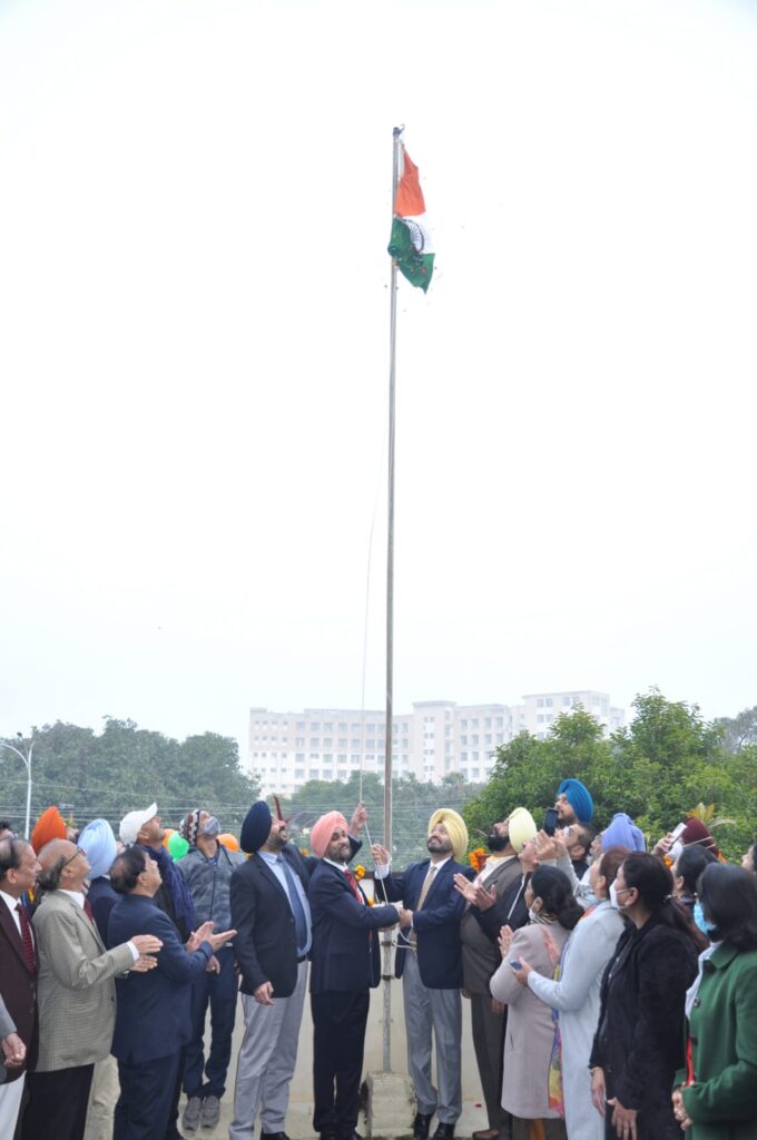 Patiala Doctors celebrated 73rd Republic day with zeal and enthusiasm 