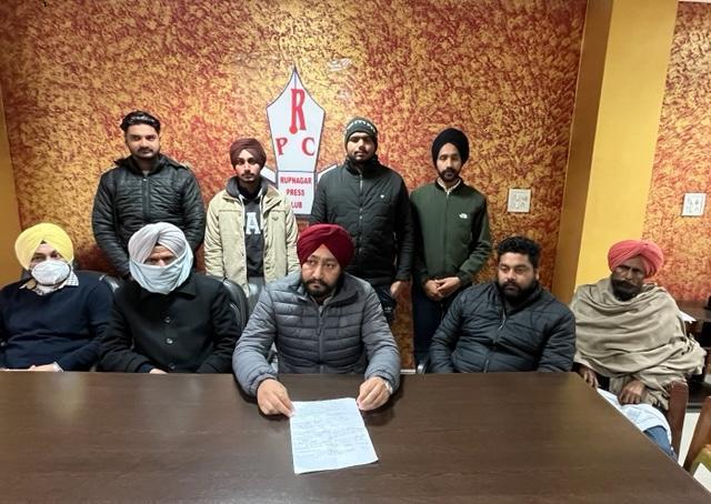 Revolt over ticket to Barinder Dhillon by Ropar Youth Congress leader Haripur