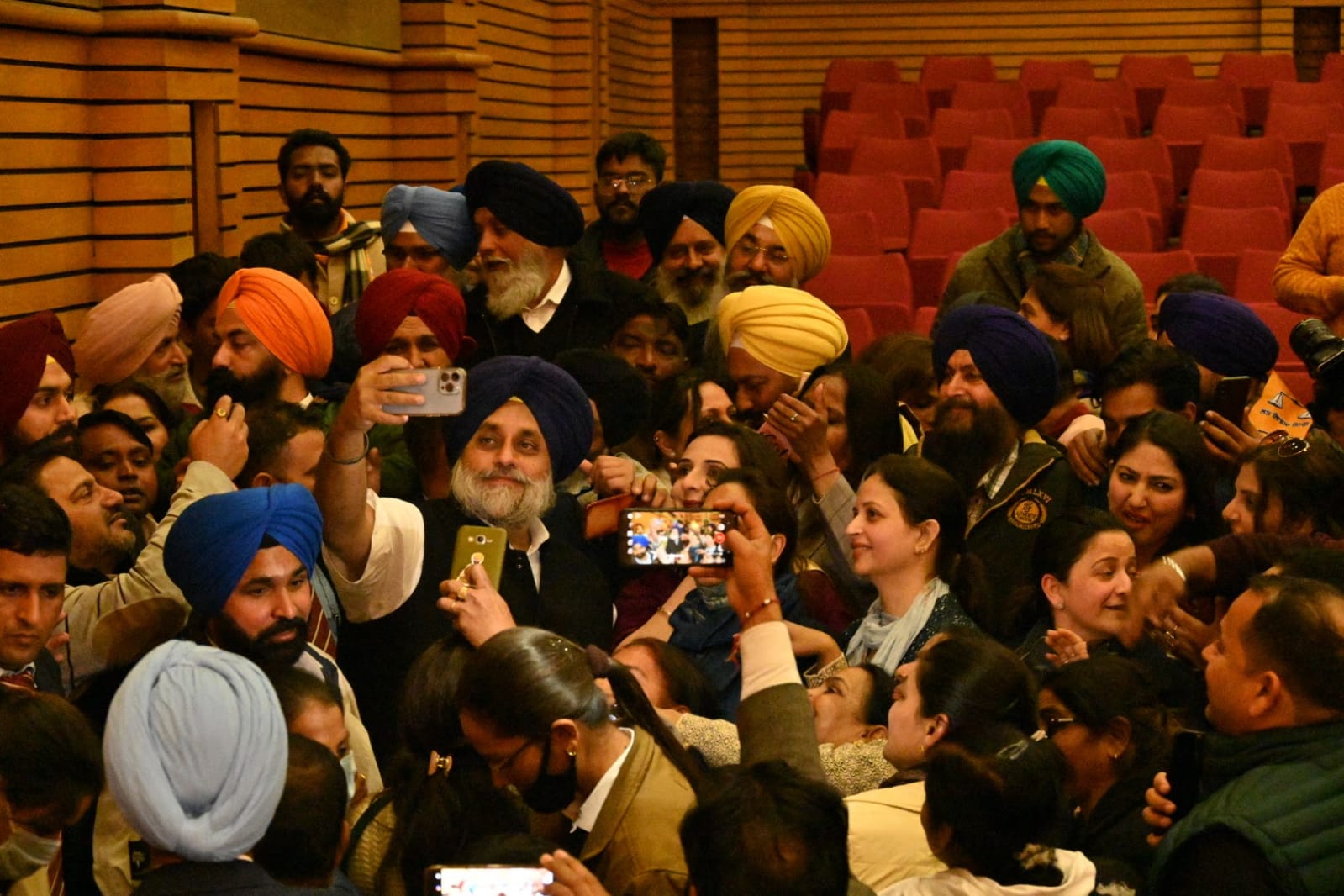 Sukhbir reveals reason for his personal bonding with Patiala at Harpal Juneja’s rally