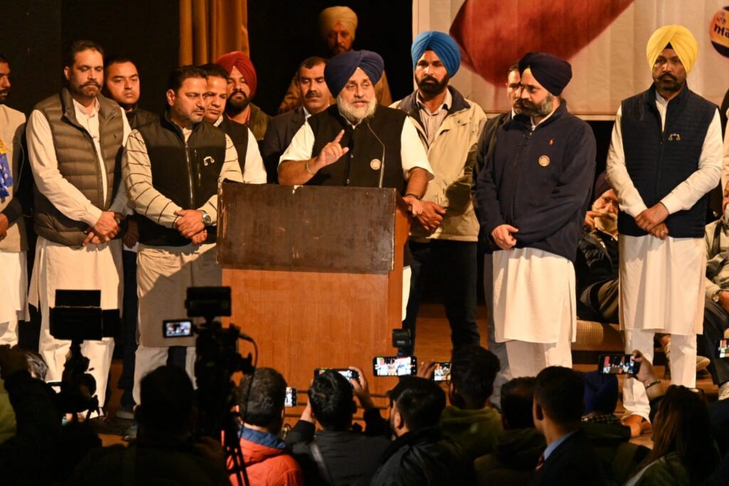 Sukhbir reveals reason for his personal bonding with Patiala at Harpal Juneja’s rally