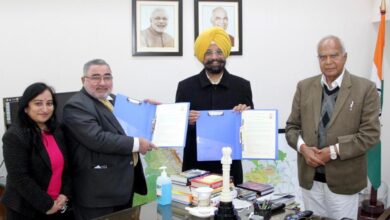 Jagat Guru Nanak Dev Punjab State Open University Signs MOU with DCF