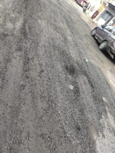 Local bodies’ minister constituency welcomes residents with potholes, gravels 