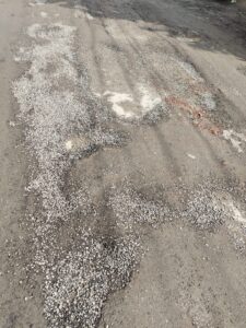 Local bodies’ minister constituency welcomes residents with potholes, gravels 