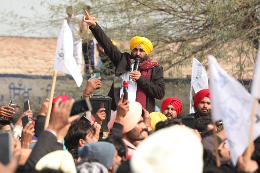 Power greedy Sr Badal is contesting elections by ruining chance of new generation: Bhagwant Mann