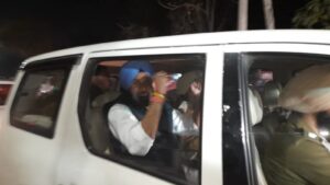 Resident’s reacted sharply on the acoustic welcome to drug case accused Majithia by SAD workers