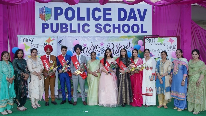 Blessing and Farewell Ceremony Jashn e Rukhsat 2022 held at Police DAV School