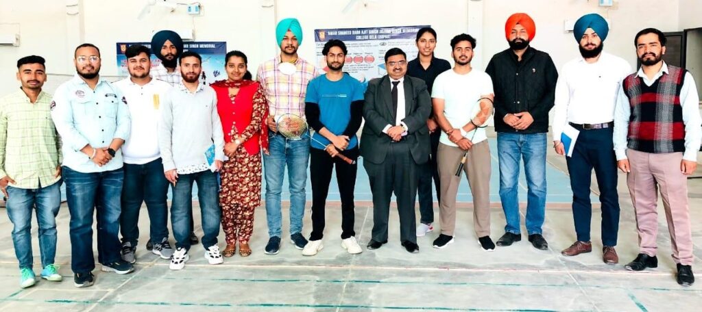 Badminton competition held at Bela Pharmacy College