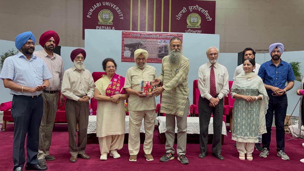 Punjabi University honors Dr. Rattan Singh Jaggi on varsity’s foundation day