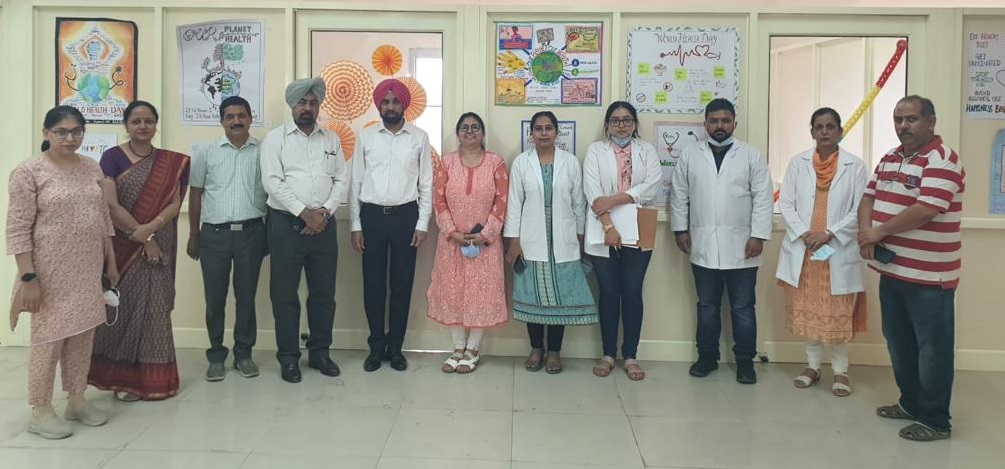 Community Medicine Department in Govt Medical College Patiala celebrated World Health Day