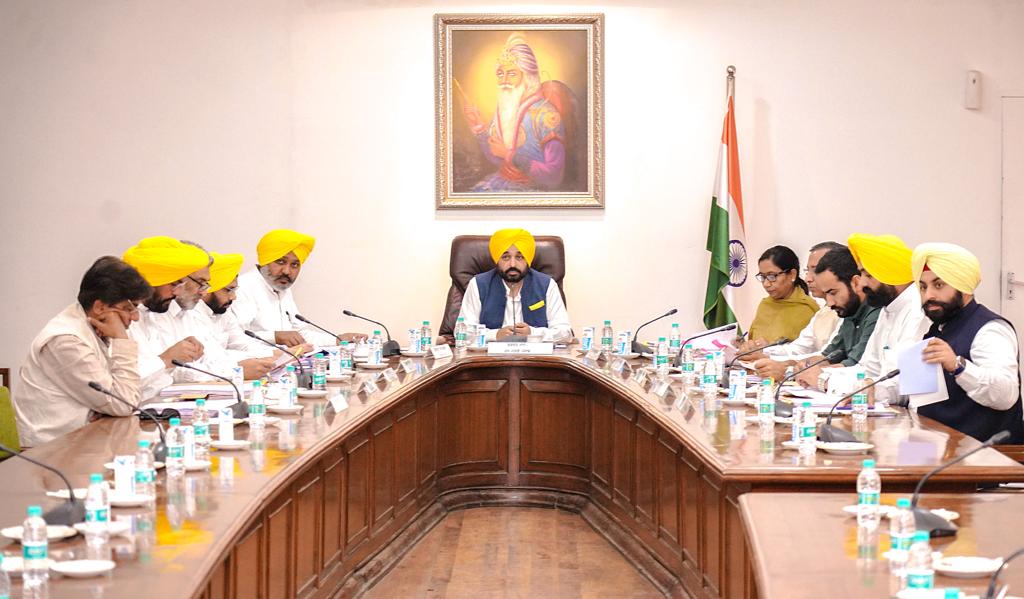 Today CM Bhagwant Mann led Punjab cabinet took various decisions