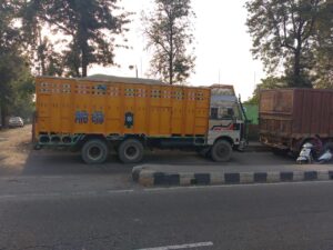 10 overloaded vehicles impounded, fine of Rs 3 lakh imposed