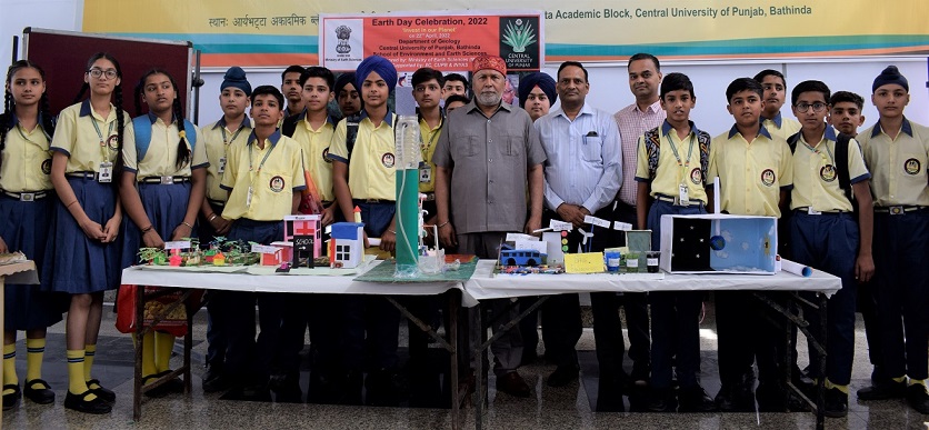 Central University of Punjab organized series of events to mark Earth Day 2022